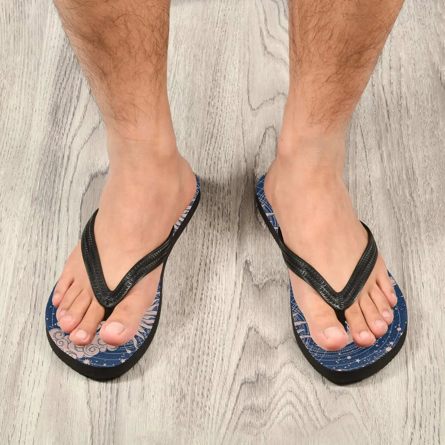 Oyihfvs Flip Flops Flip Sandal Home Slippers Hotel Spa Bedroom for Men Women XS-XXL