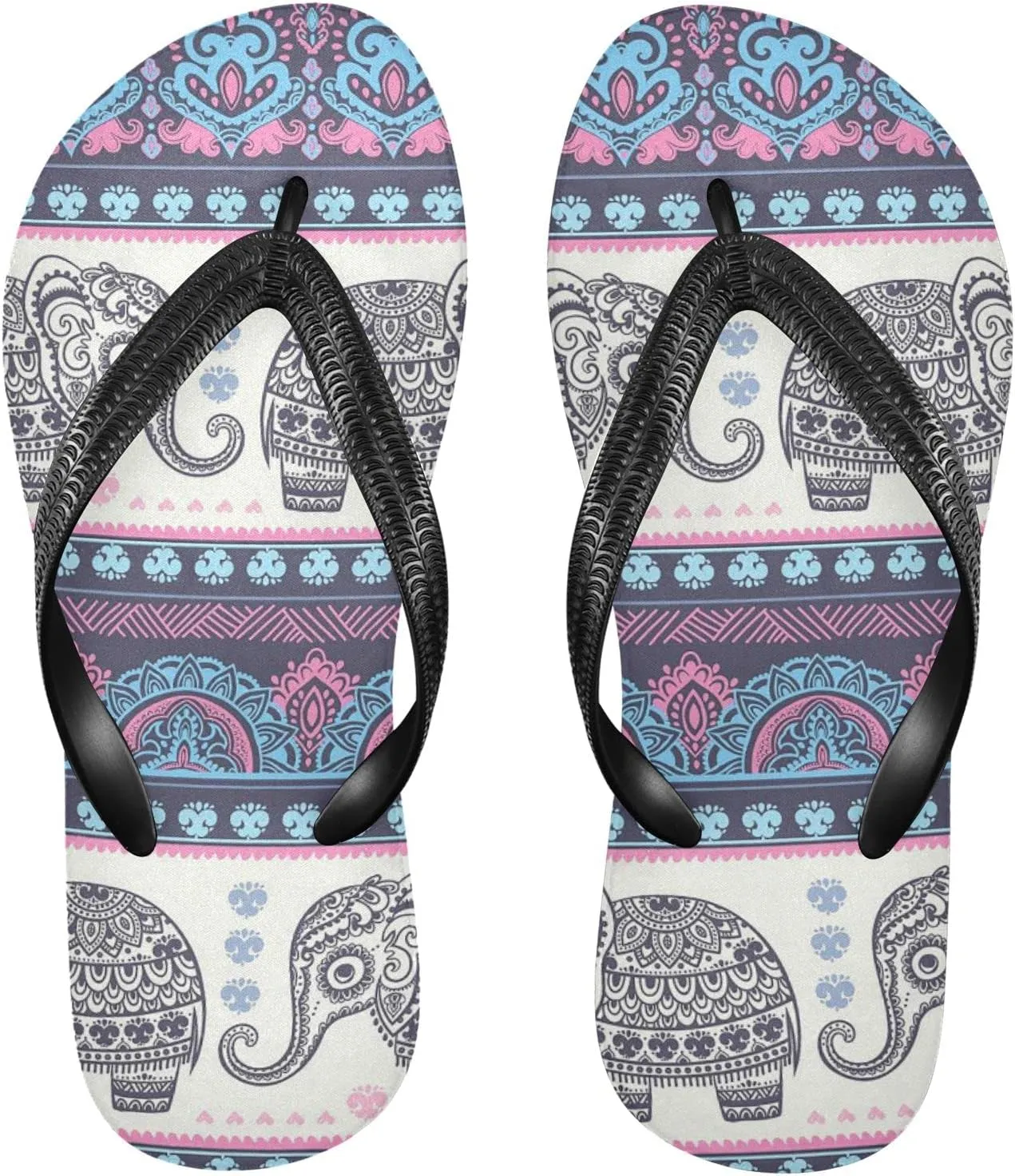 Oyihfvs Flip Flops Flip Sandal Home Slippers Hotel Spa Bedroom for Men Women XS-XXL