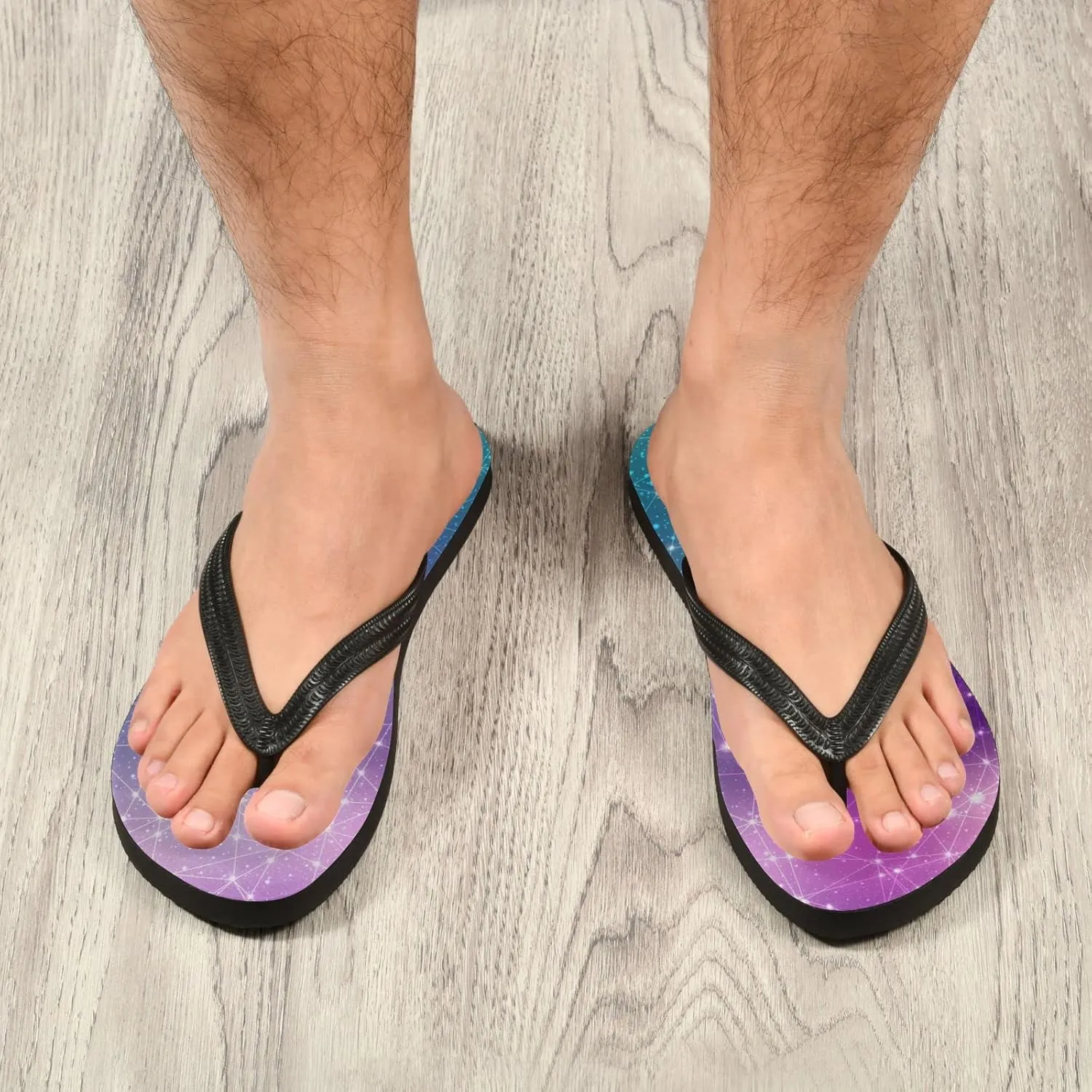 Oyihfvs Flip Flops Flip Sandal Home Slippers Hotel Spa Bedroom for Men Women XS-XXL