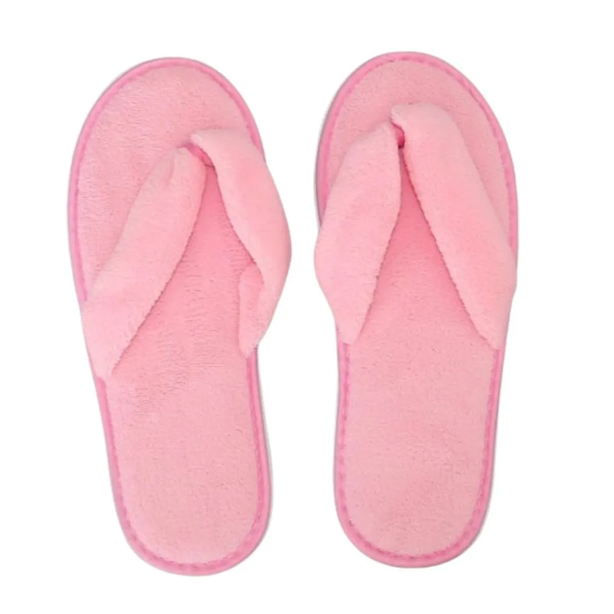 Pack of 10 Luxury Towelling Spa Flip Flops