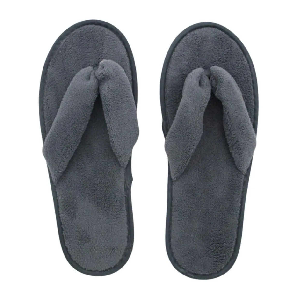 Pack of 10 Luxury Towelling Spa Flip Flops