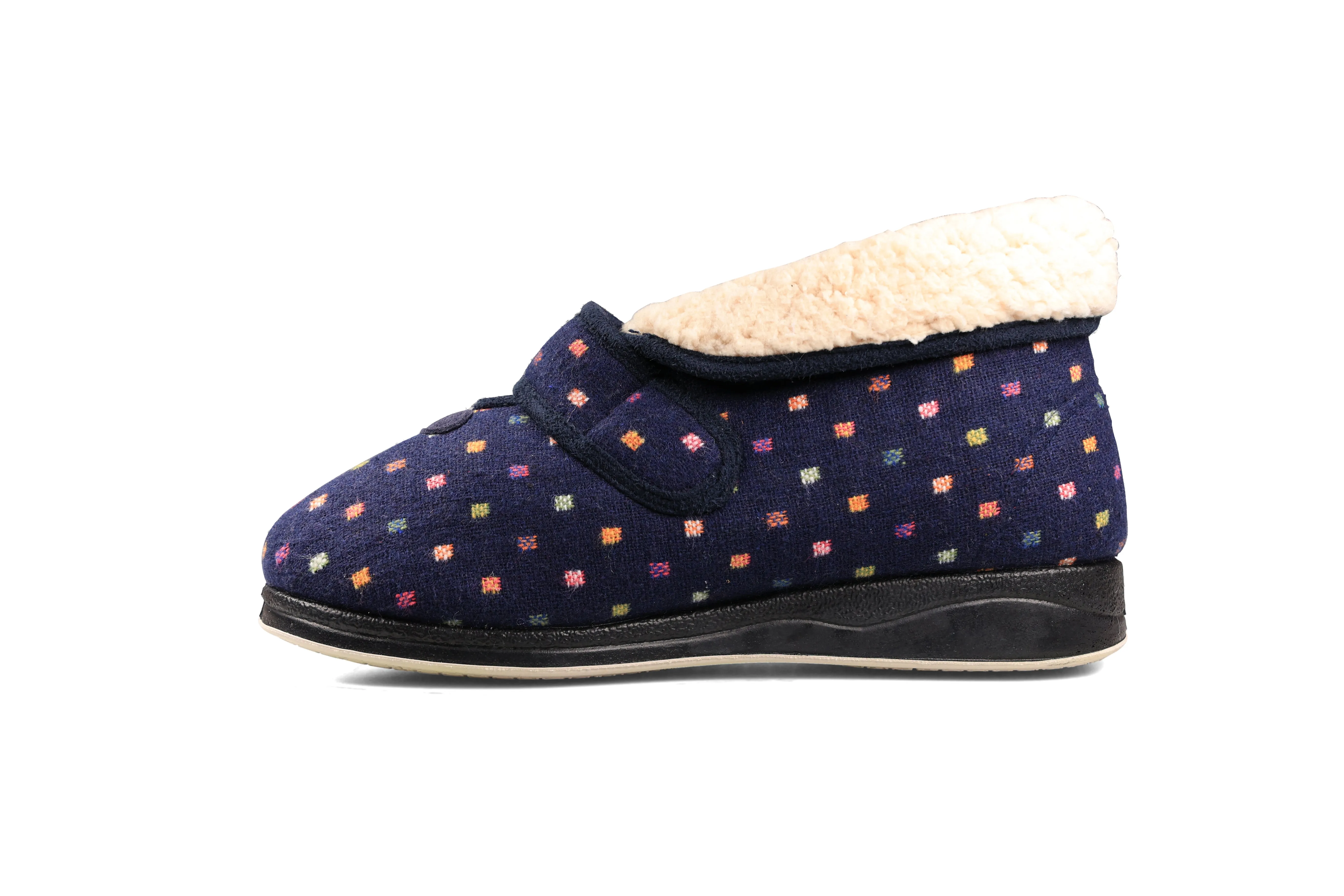 Padders BESS Womens Slippers Navy