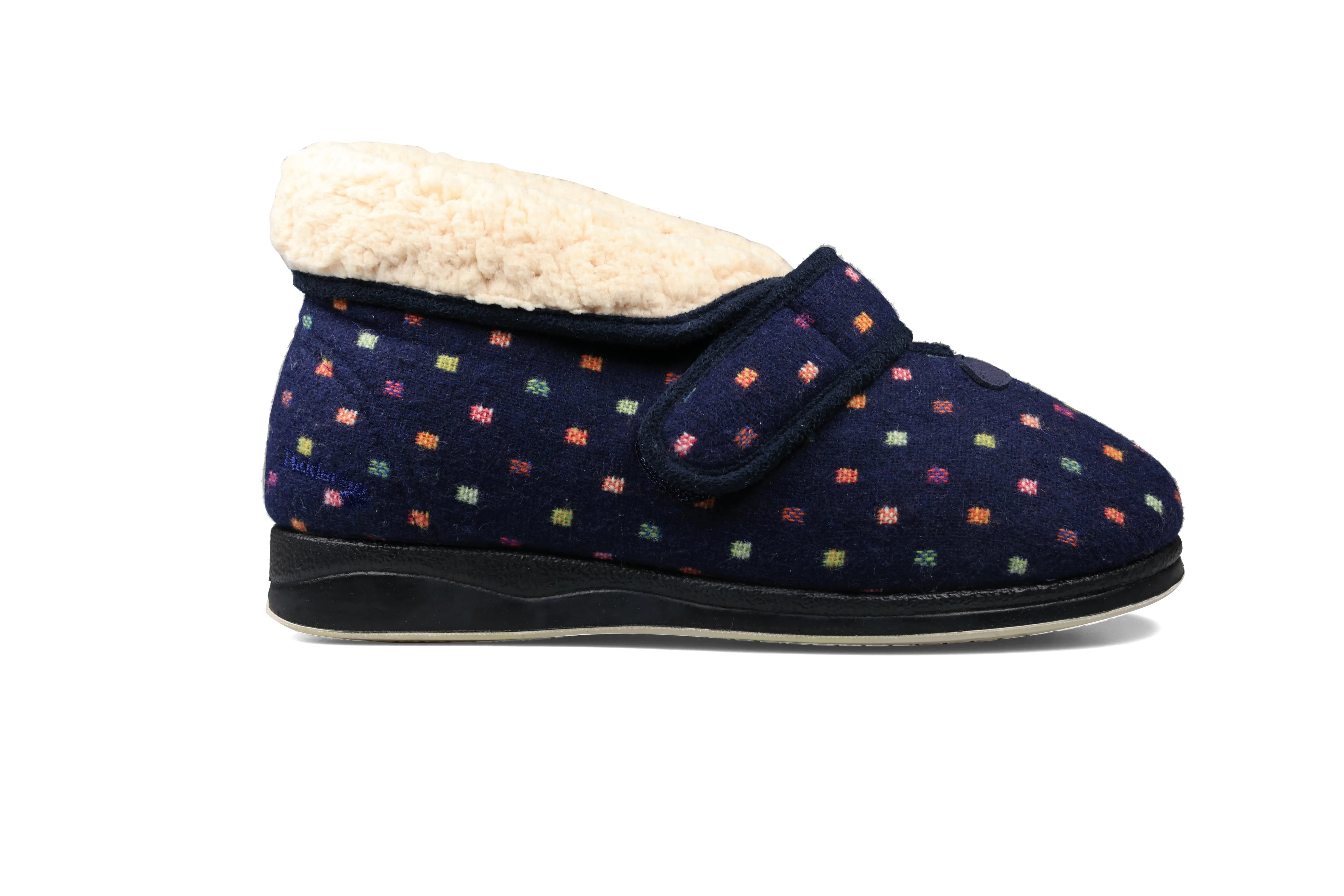 Padders BESS Womens Slippers Navy