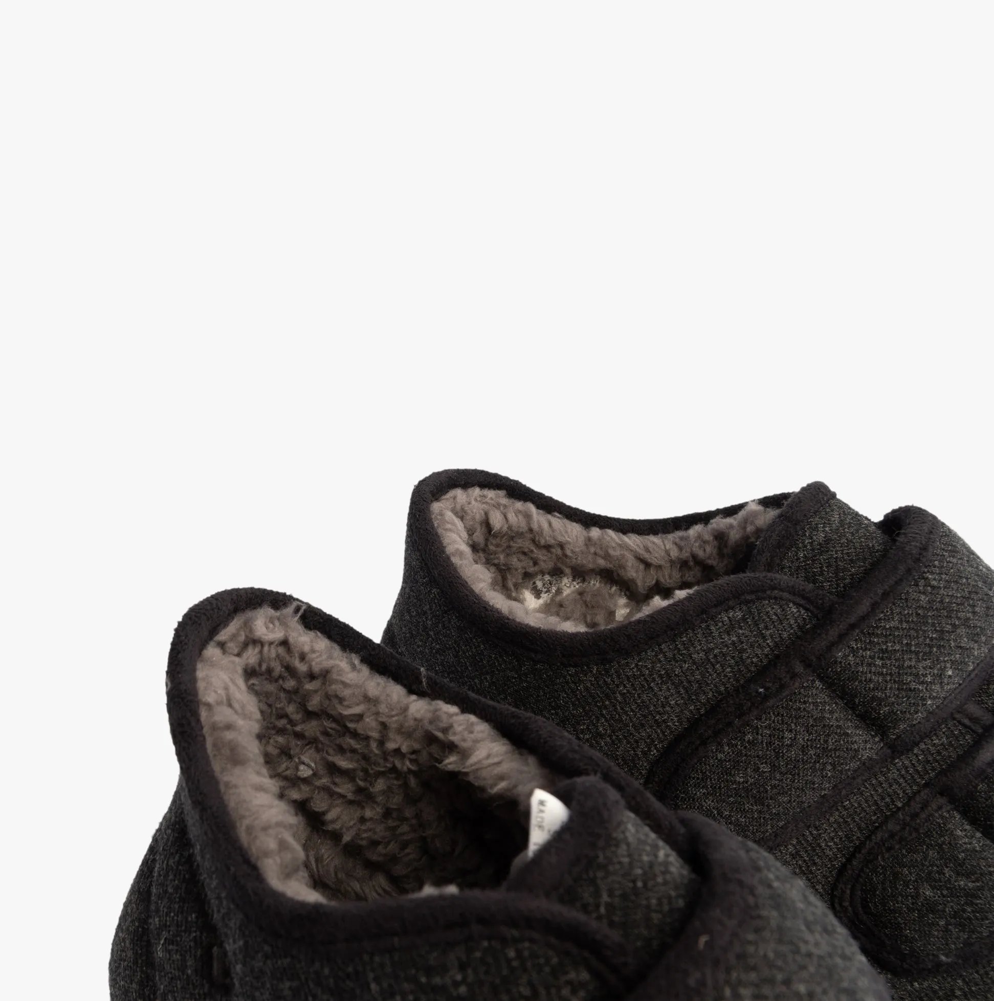 Padders BRIAN Mens Slippers Charcoal