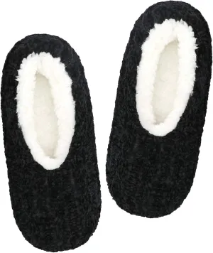 Panda Bros Slipper Socks For Women With Grippers, Fuzzy Womens Slipper Socks With Non Slip Bottoms, Cozy Warm House Slippers