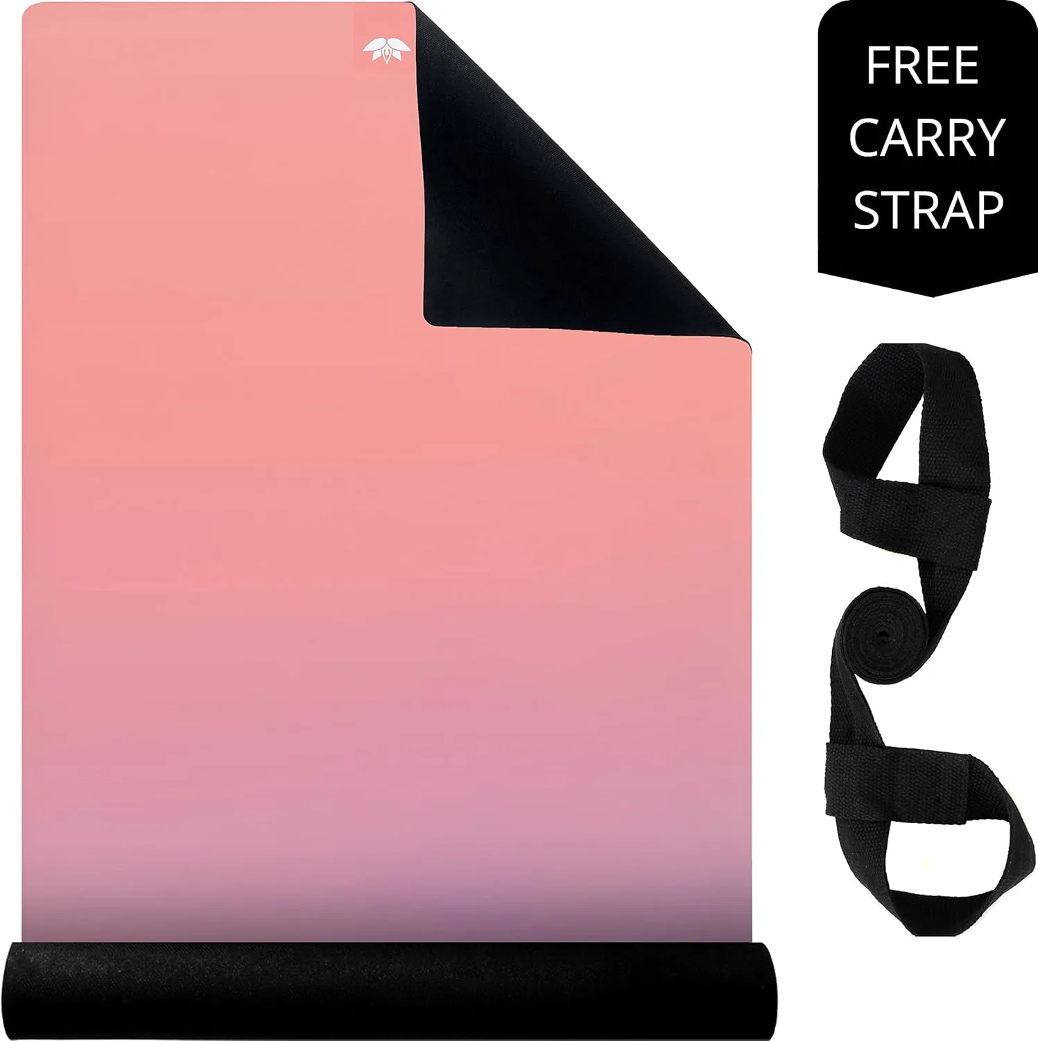 Plyopic. All In One Yoga Mat | Luxury Sweat-Grip Mat/Towel Combo | Ideal for Yoga, Hot Yoga, Bikram, Pilates, Workout & Exercise | Eco-Friendly Natural Rubber
