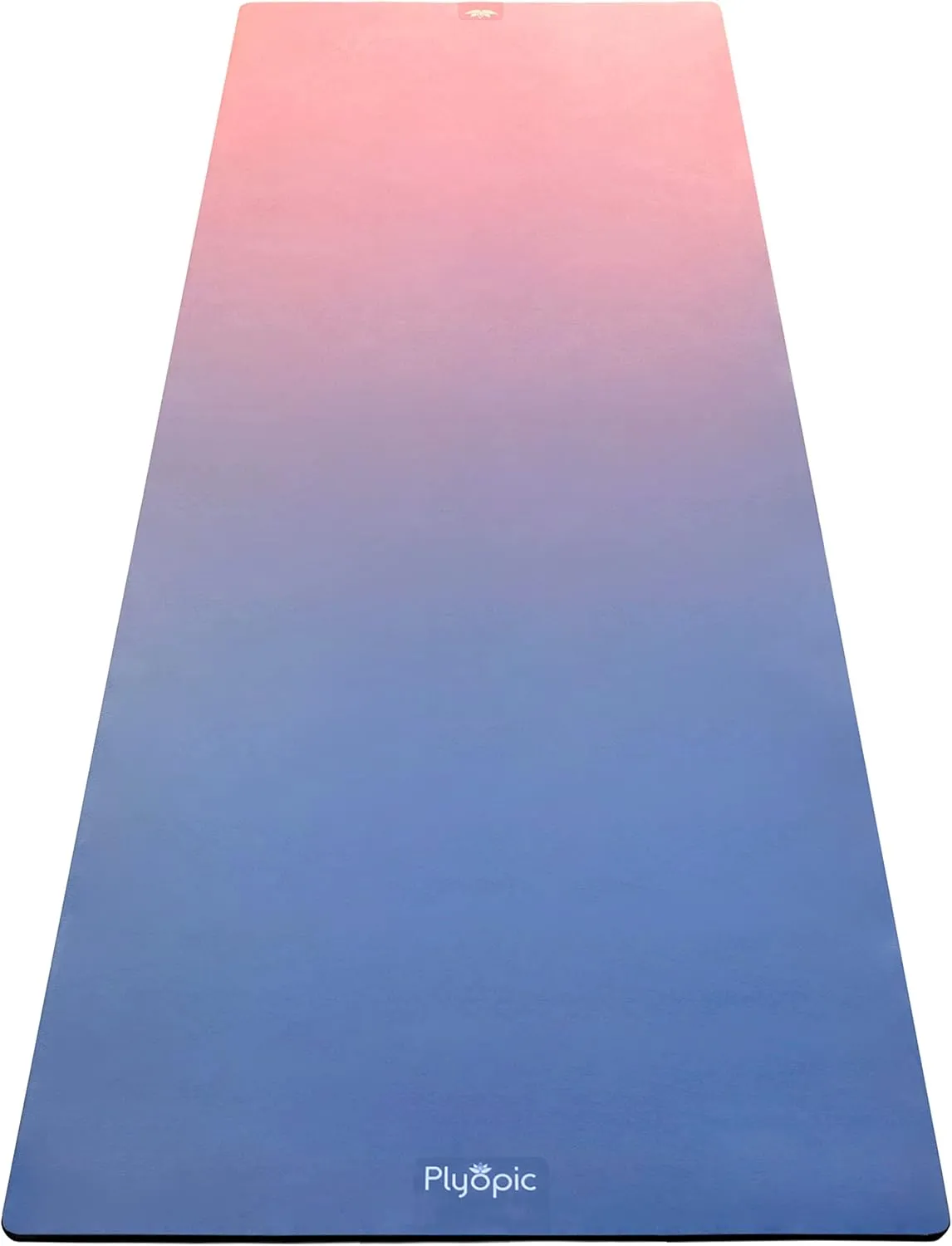 Plyopic. All In One Yoga Mat | Luxury Sweat-Grip Mat/Towel Combo | Ideal for Yoga, Hot Yoga, Bikram, Pilates, Workout & Exercise | Eco-Friendly Natural Rubber