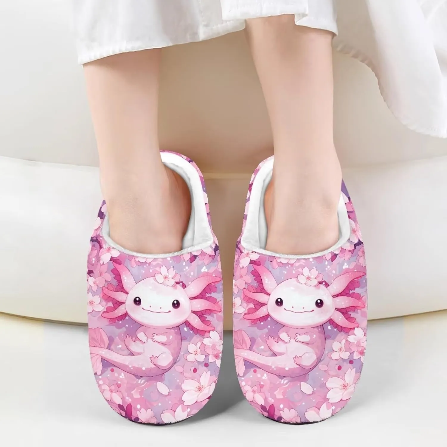 POLERO Cute Slipper for Kids Girls Winter Slippers Warm Indoor House Shoes Boy's Slippers