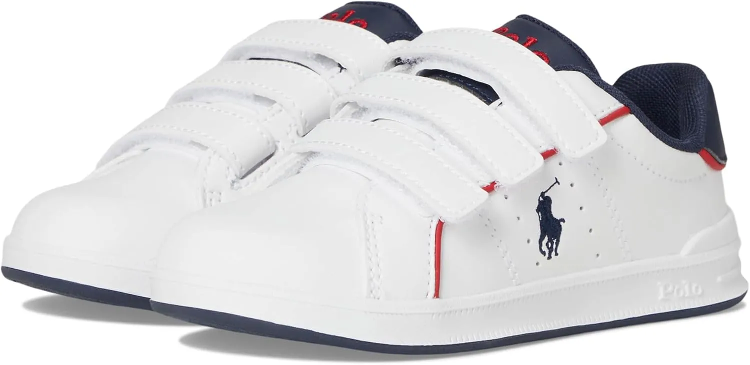 POLO RALPH LAUREN Unisex-Child Heritage Court Iii Ez (Toddler) Sneaker