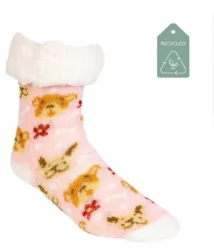 Pudus Recycled Classics Dog Mom Pink