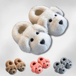 PupSteps Full-Back Cotton Slippers – Cozy, Soft, and Supportive Kids Footwear