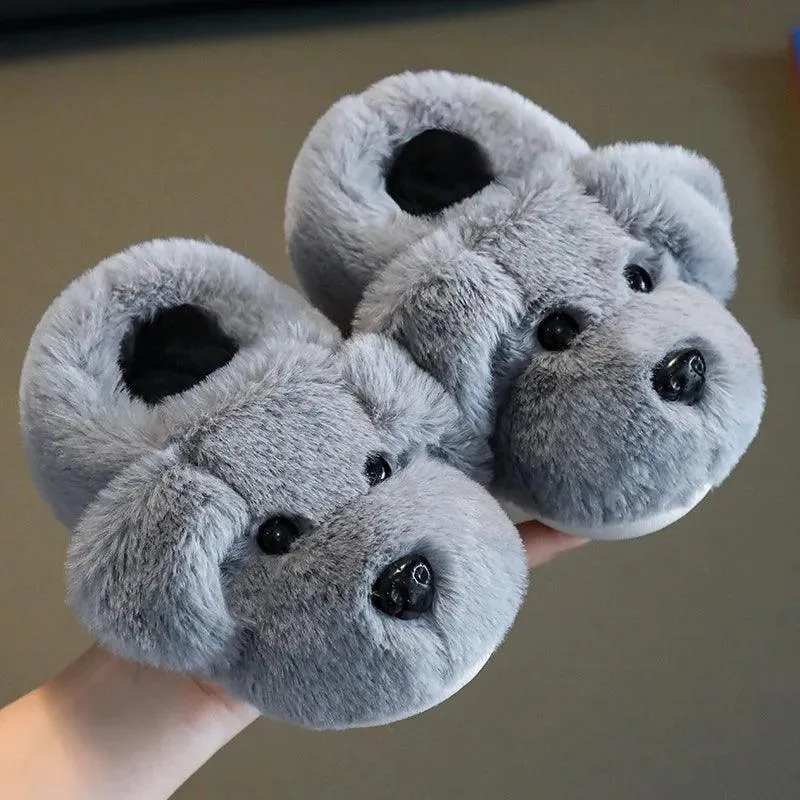 PupSteps Full-Back Cotton Slippers – Cozy, Soft, and Supportive Kids Footwear