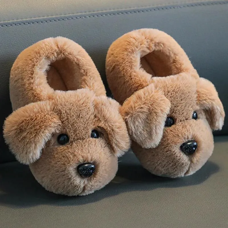 PupSteps Full-Back Cotton Slippers – Cozy, Soft, and Supportive Kids Footwear
