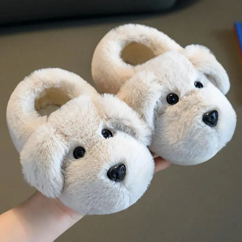 PupSteps Full-Back Cotton Slippers – Cozy, Soft, and Supportive Kids Footwear