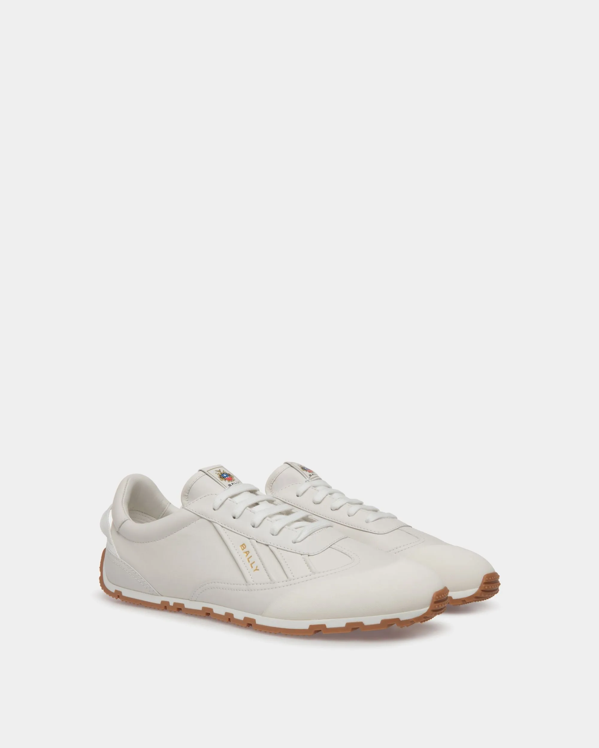 Quarry Sneaker in White Leather