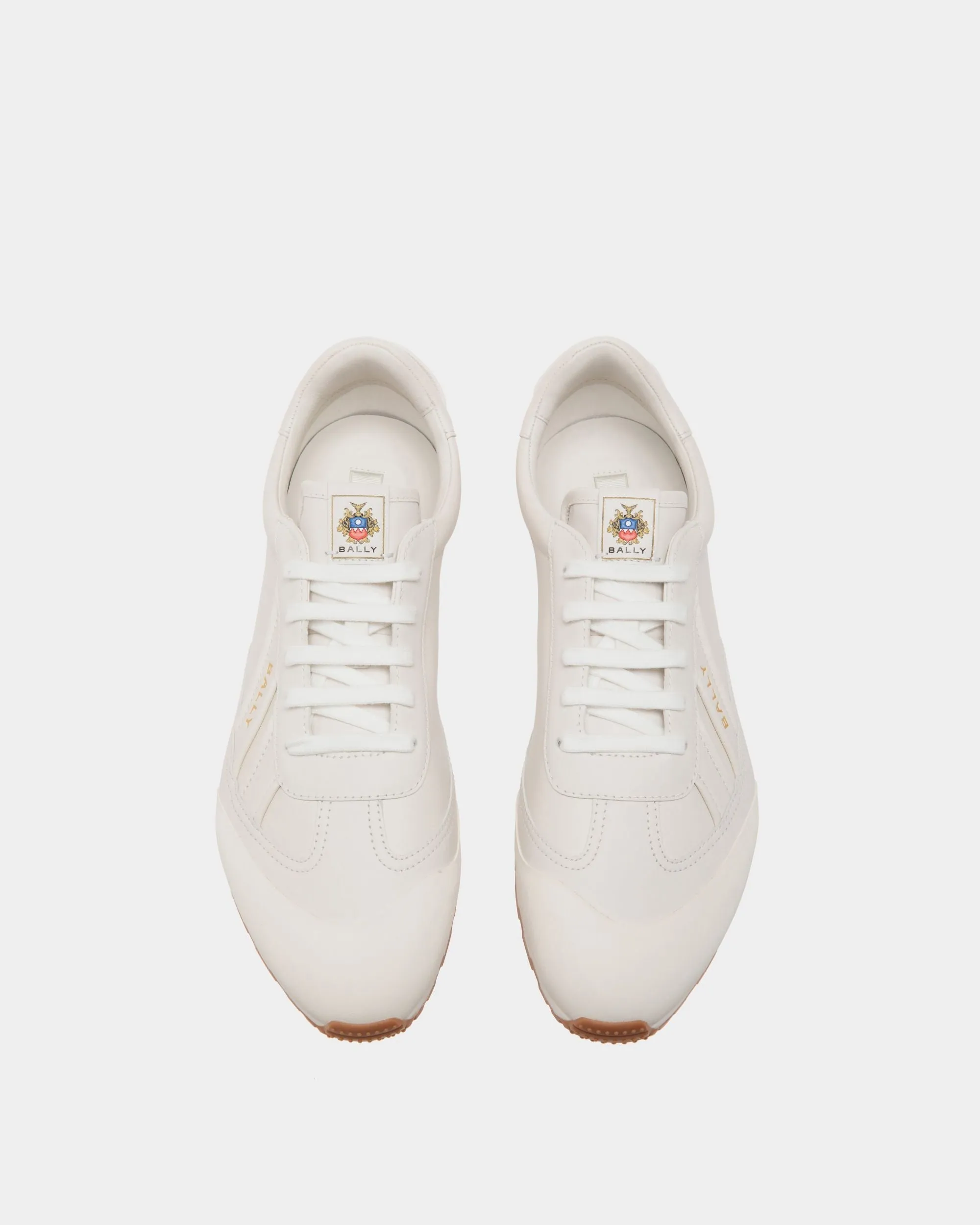 Quarry Sneaker in White Leather