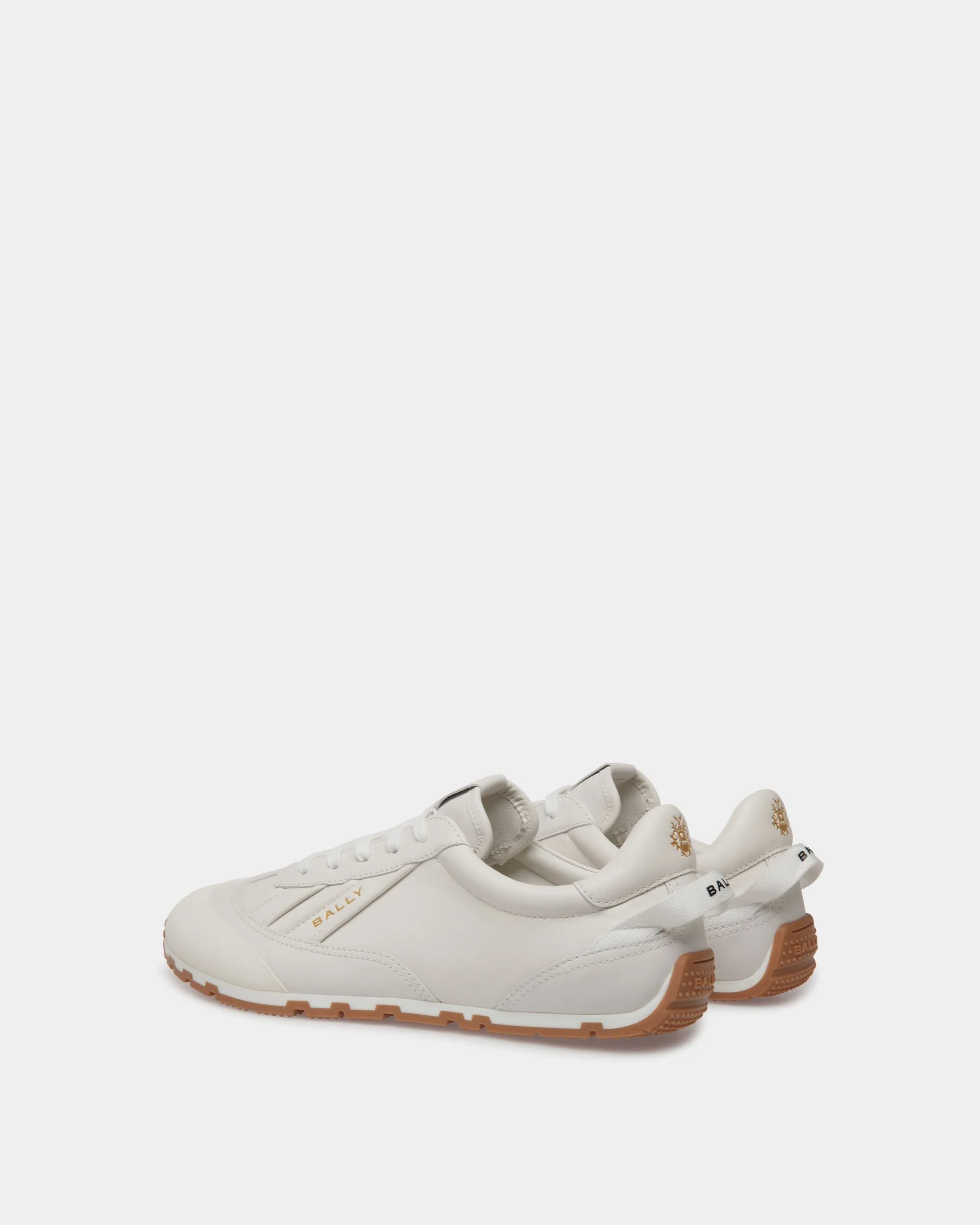 Quarry Sneaker in White Leather