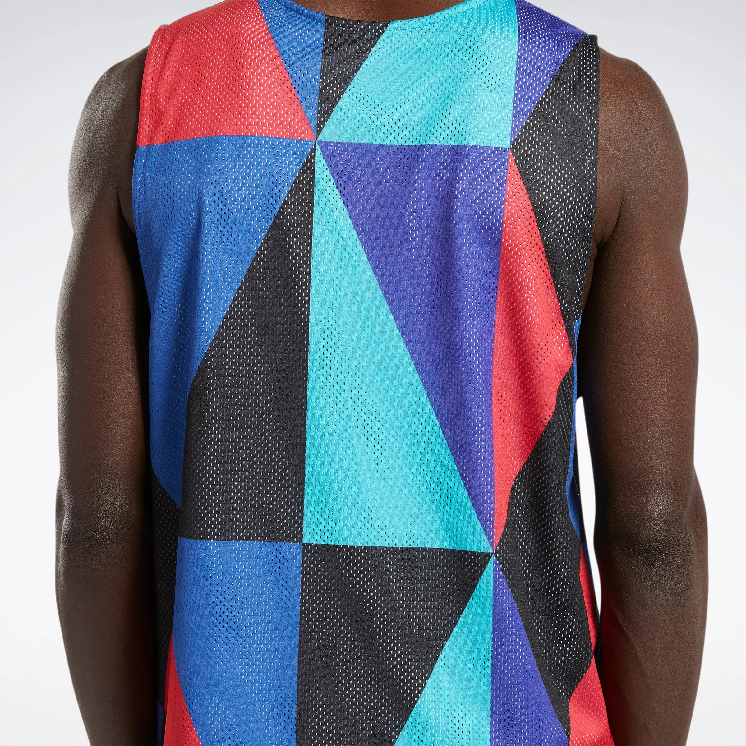 Reebok Apparel Men City League Reversible Mesh Jersey Vecblu