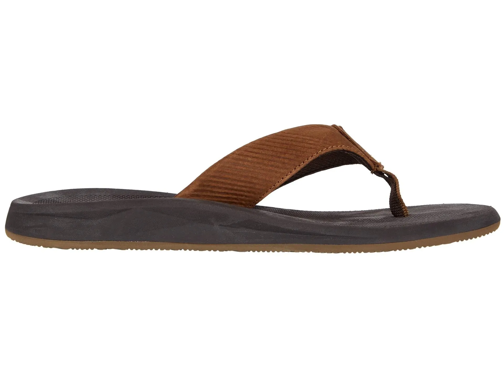 Reef Leather Phantom Bronze Brown Men's RFO3YOOBRZ flipflop Sandals