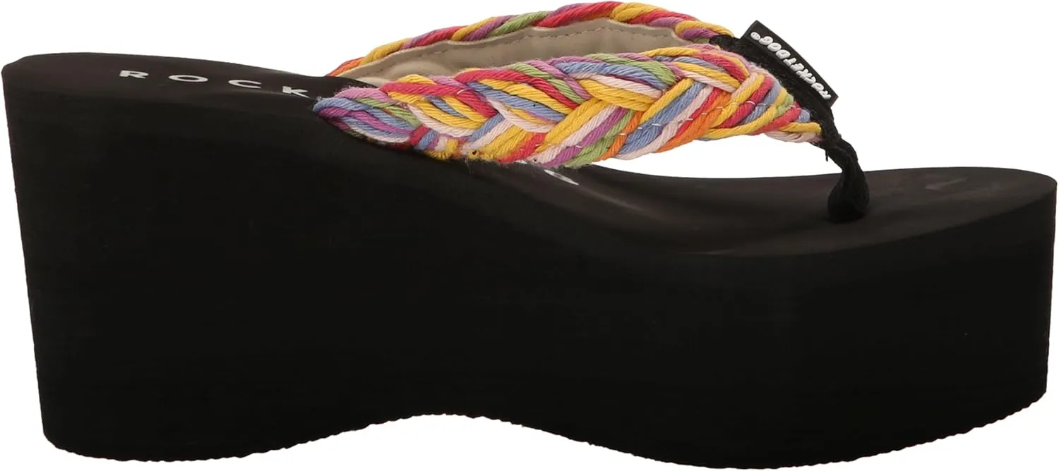 Rocket Dog Women's Crush Comfort Foam Platform Flip Flop Sandal