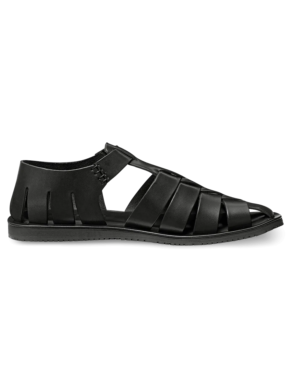 Roland Fisherman Sandal - Black