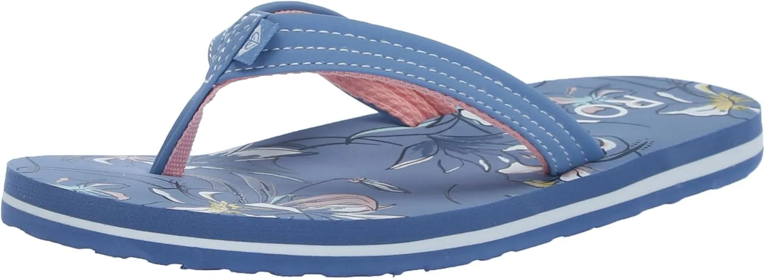 Roxy Girl's Vista Flip Flop Sandal