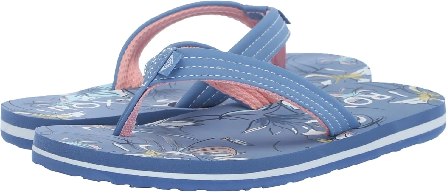Roxy Girl's Vista Flip Flop Sandal