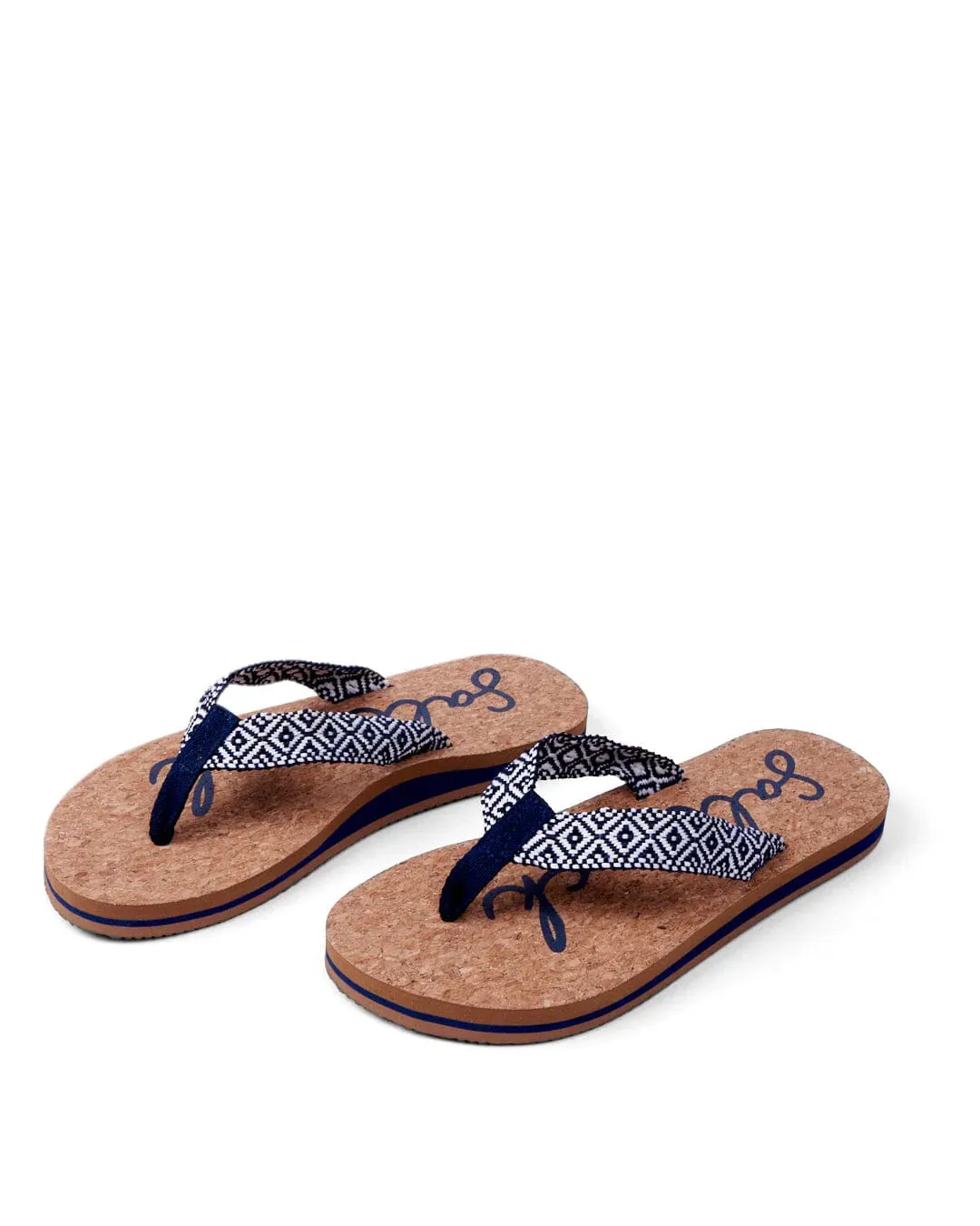 Saltrock Corklife Flip Flop - Navy