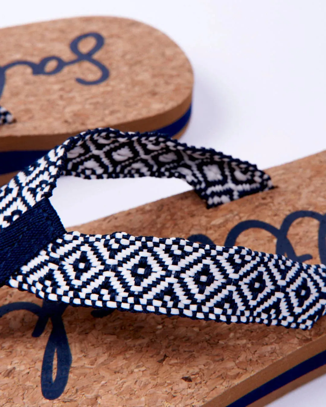 Saltrock Corklife Flip Flop - Navy
