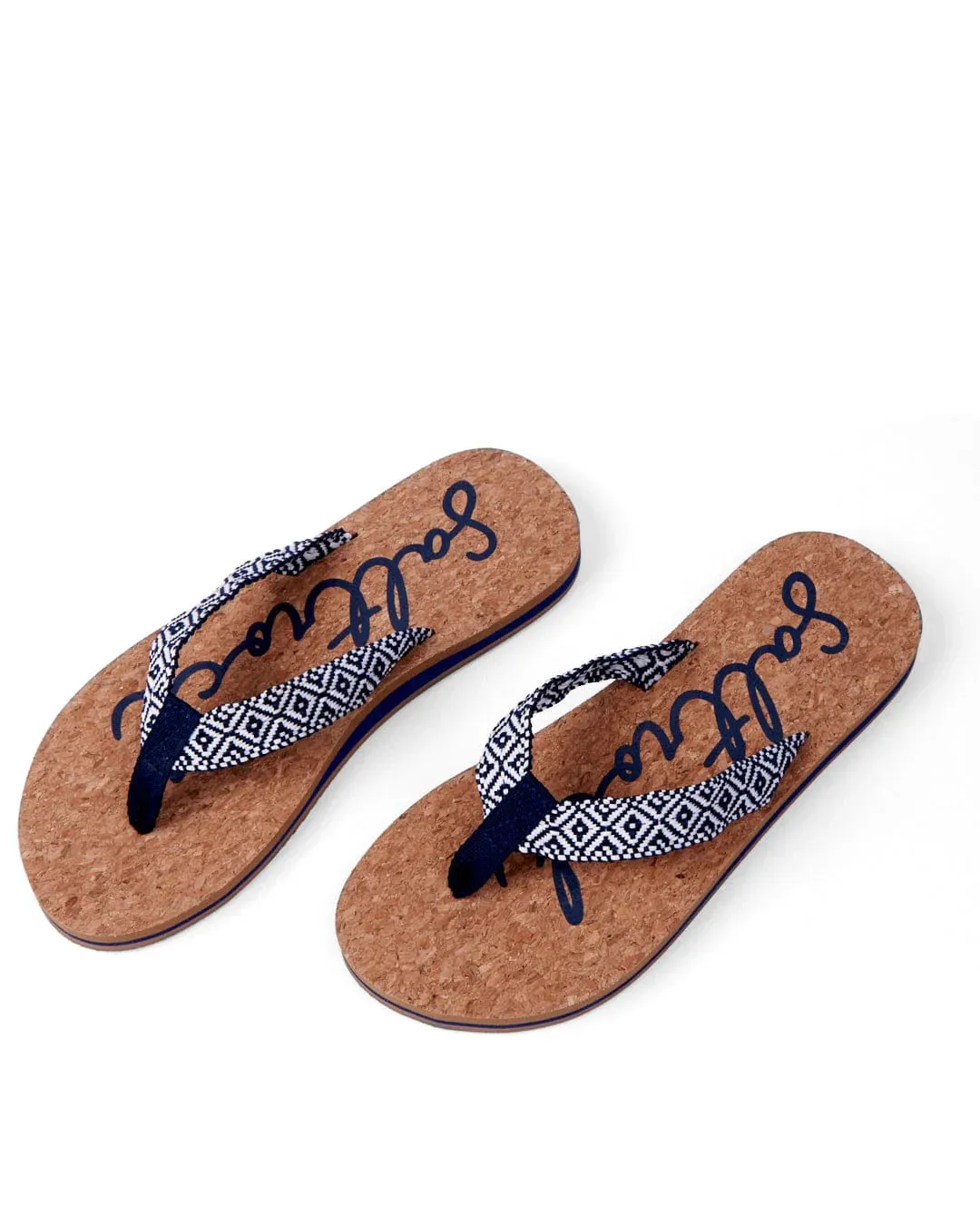 Saltrock Corklife Flip Flop - Navy