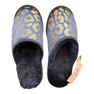 Saskia Olivette XL Black Slippers