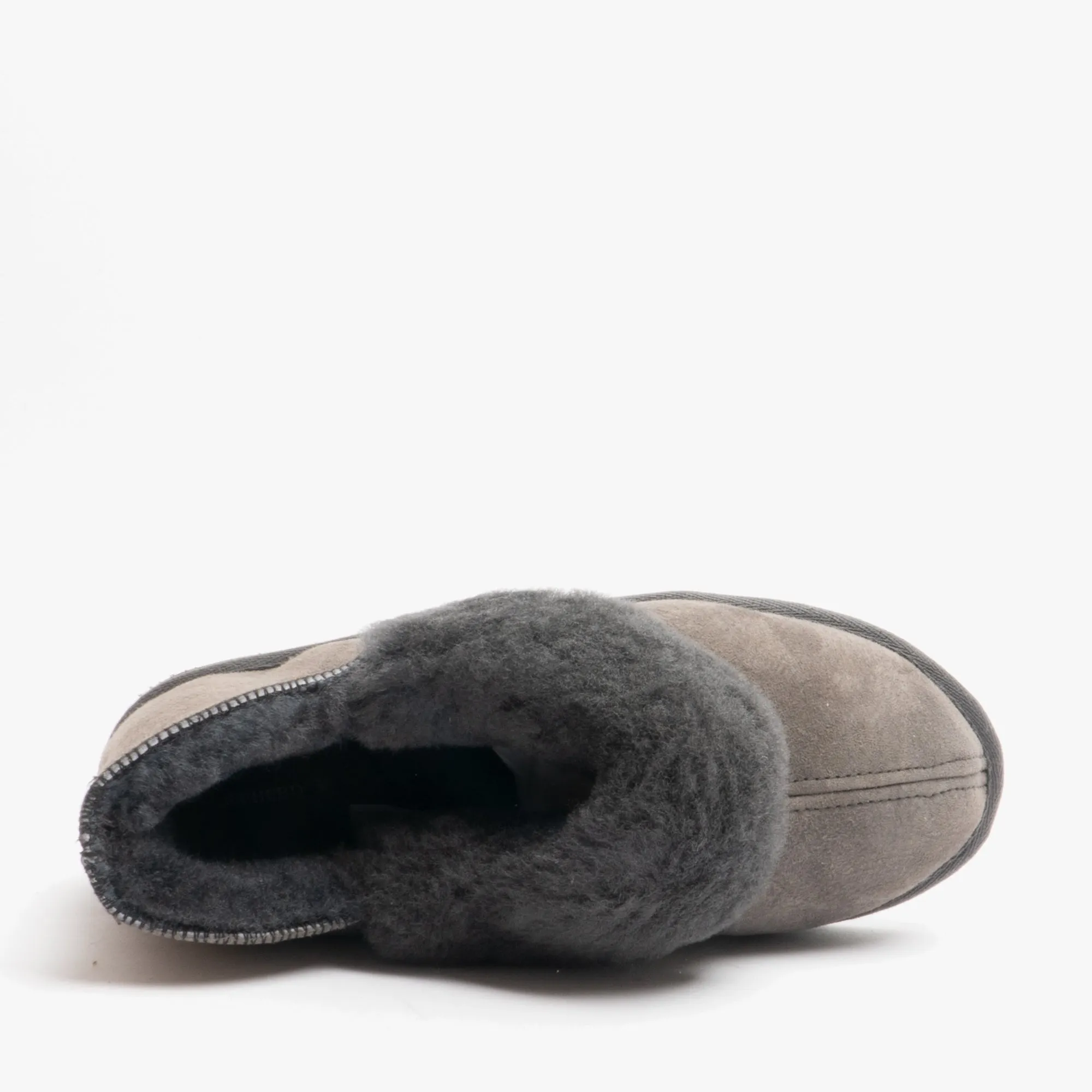 Shepherd KARIN Womens Sheepskin Slipper Boots Asphalt