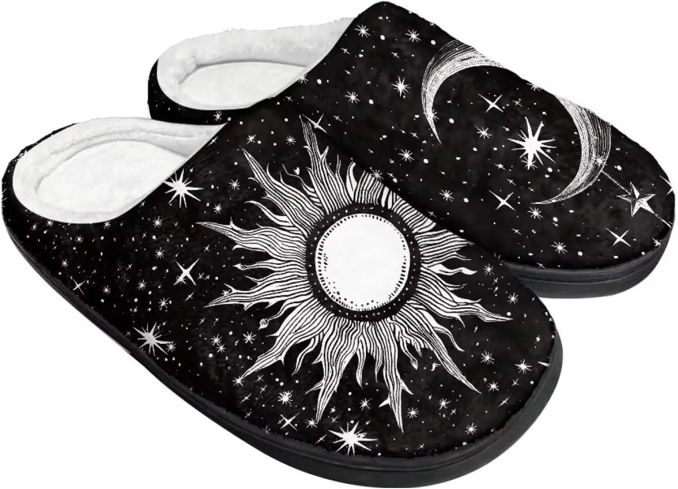 Showudesigns Indoor Winter Home Slippers Size 4-12 Fuzzy Warm