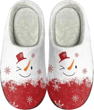 Showudesigns Slippers for Women Men Size 4-12 Winter House Slipper