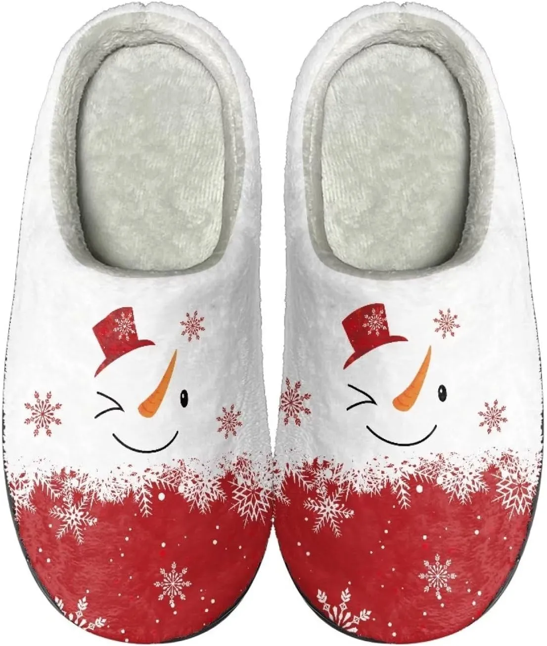 Showudesigns Slippers for Women Men Size 4-12 Winter House Slipper