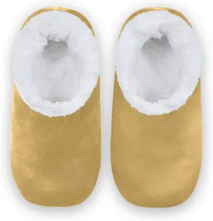 Sinestour Solid Color House Slippers Women's Fuzzy Slippers for Indoor Outdoor Slippers Soft Plush Warm Slippers House Shoes for Men Women