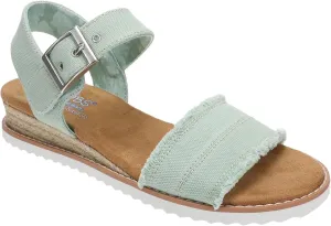 Skechers Bobs Desert Kiss-Adobe Princess Women's Sandal, 9 B(M) US, Mint