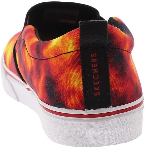 Skechers Boy's Street Fame-Lava Clouds Sneaker