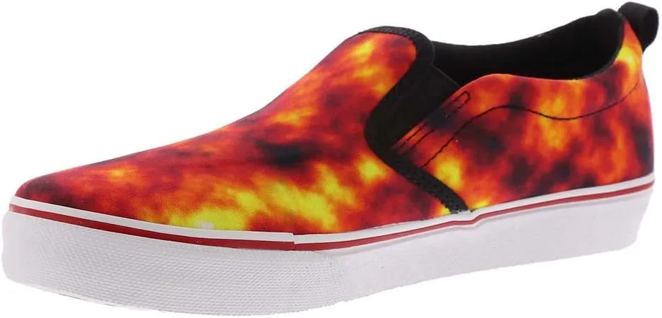 Skechers Boy's Street Fame-Lava Clouds Sneaker