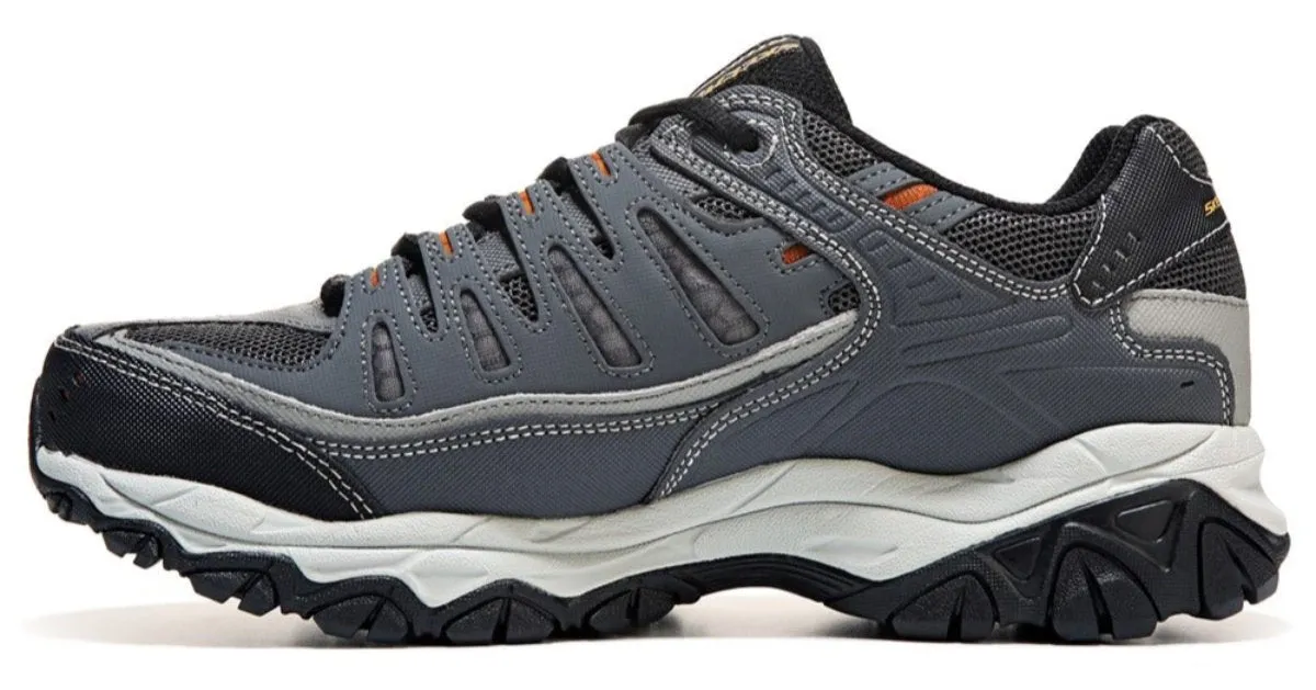 SKECHERS Men's After Burn Memory Foam X-Wide Sneaker