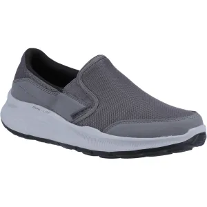 Skechers Men's Equalizer 5.0 Persistable Slippers in Charcoal