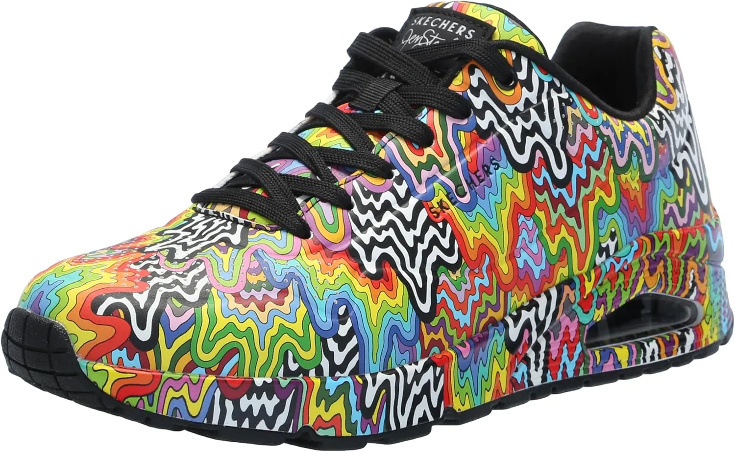 Skechers Men's Jen Uno-Stark Drip Print Sneaker