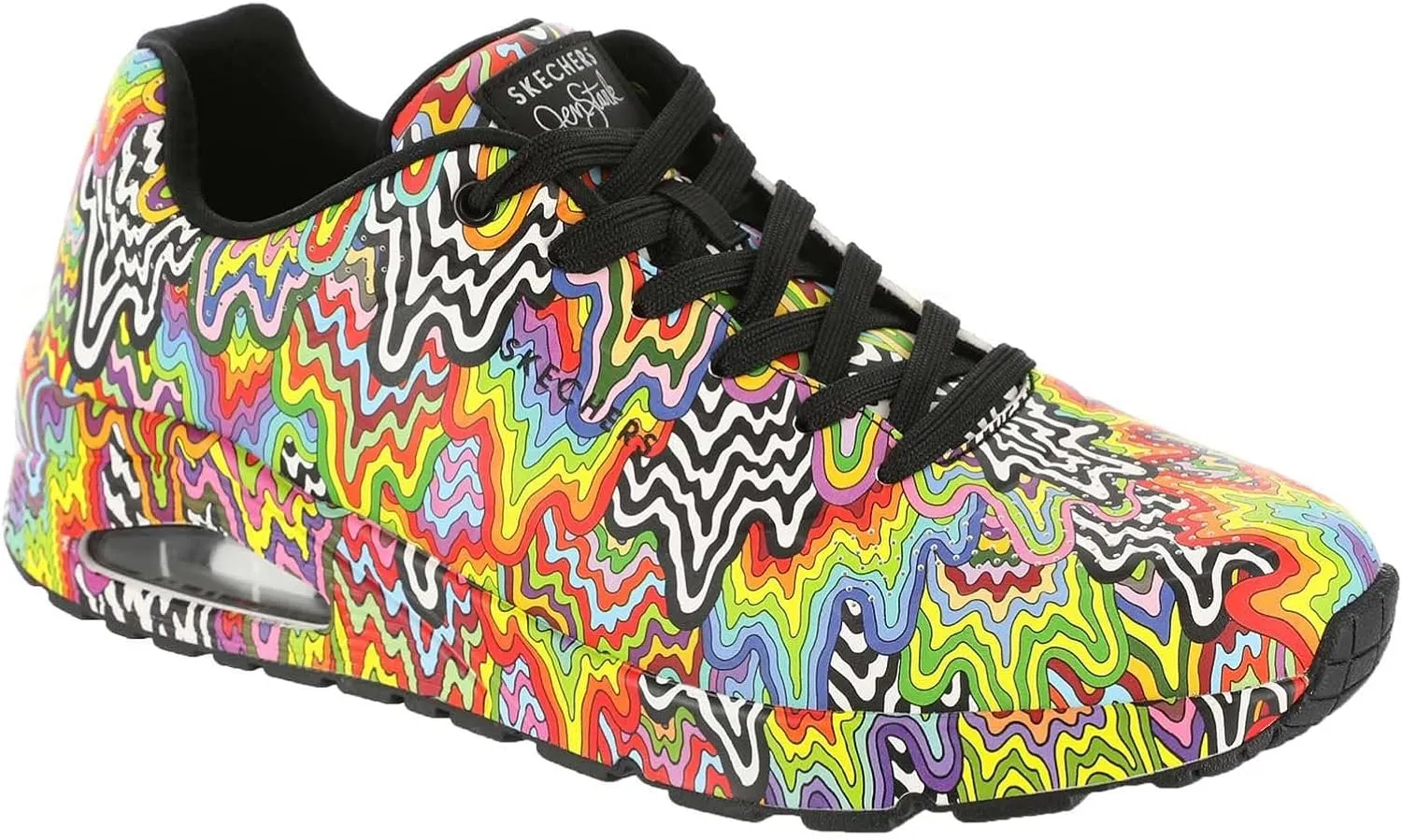 Skechers Men's Jen Uno-Stark Drip Print Sneaker