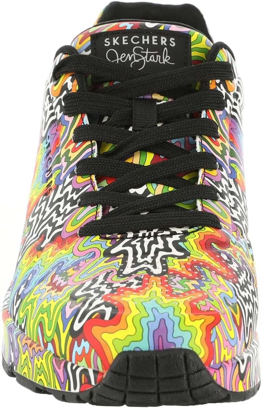 Skechers Men's Jen Uno-Stark Drip Print Sneaker