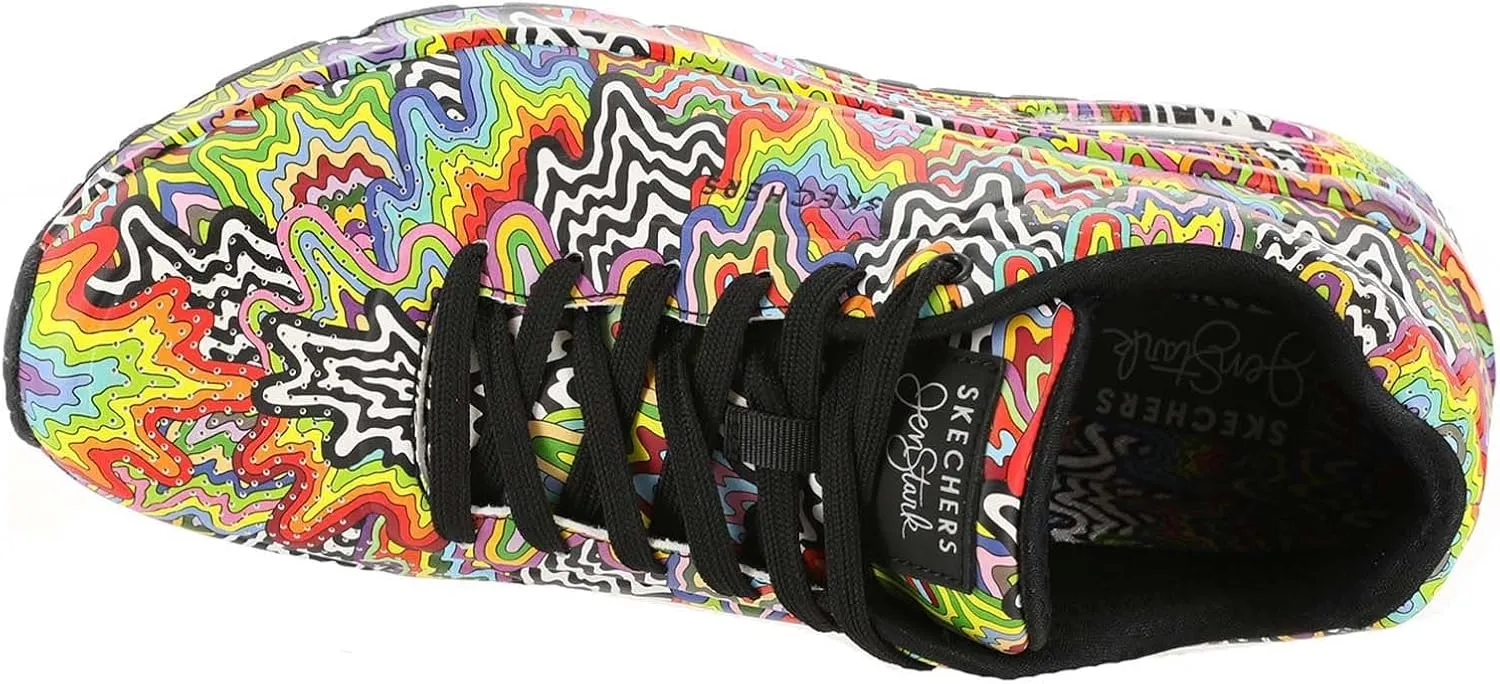 Skechers Men's Jen Uno-Stark Drip Print Sneaker