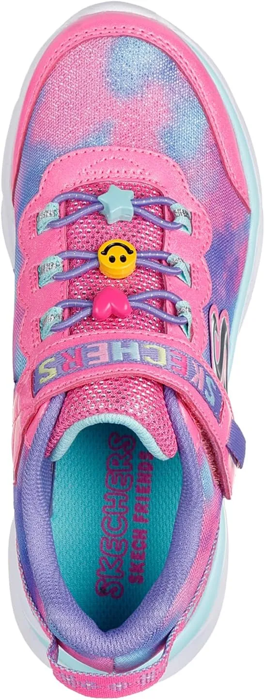 Skechers Unisex-Child Power Jams-Skech Friends Sneaker