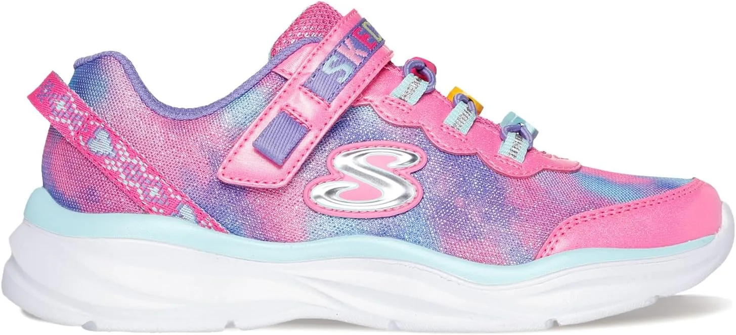 Skechers Unisex-Child Power Jams-Skech Friends Sneaker