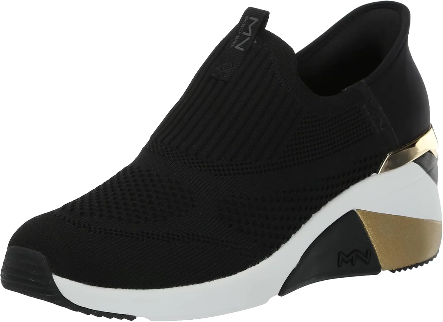 Skechers Women's A-Wedge-Crecent Hands Free Slip-ins Sneaker