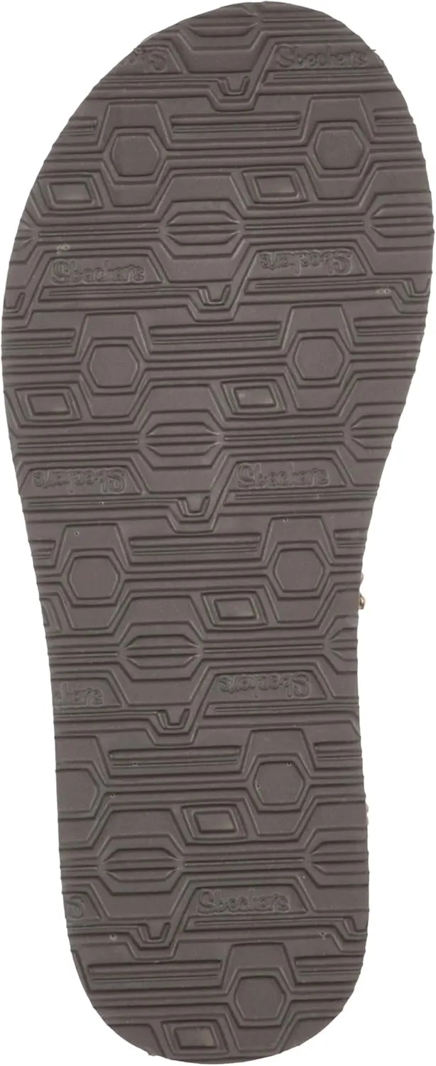 Skechers Women's Meditation-Glass Daisy Flip-Flop