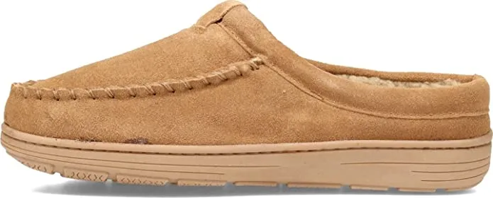 Slip-Ons Men's Slipper Indoor/Outdoor High-end design Suede Clog men for Limited offer Clarks Lined Sherpa Slippers